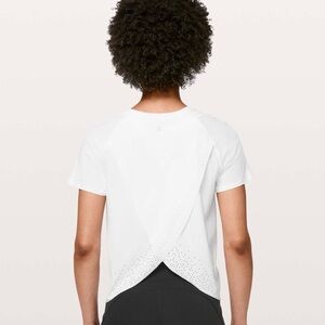 [Size 6] - Lululemon Quick Pace Short Sleeve